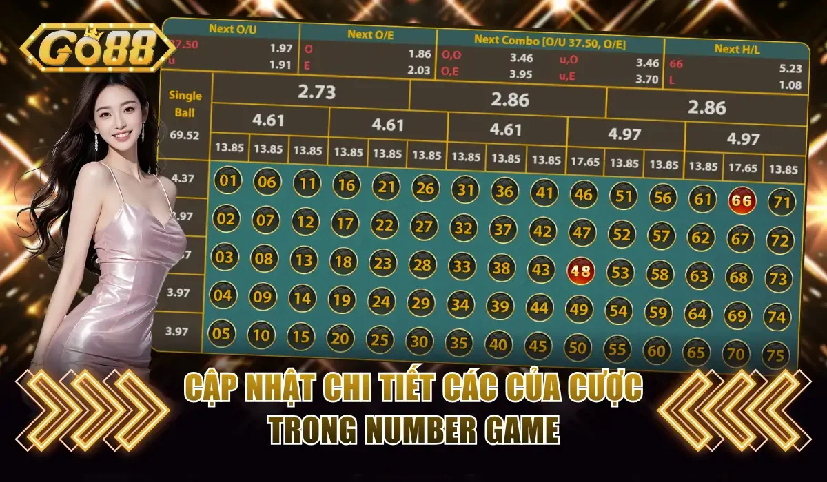 Number Game Go88 Cược Số Hay Nhất Với Tỷ Lệ Thắng Cao 3 Cập nhật chi tiết các của cược trong Number game