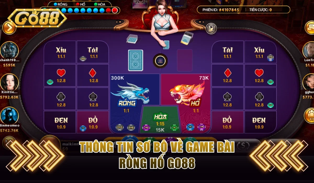 Rồng Hổ Go88 - Chuyên Gia Chia Sẻ Bí Quyết Luôn Thắng 2 Giới thiệu chung về Rồng Hổ Go88