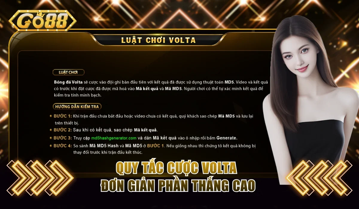 Volta Go88 Và 4 Kinh Nghiệm Cược Bất Bại Từ Chuyên Gia 3 Quy tắc cược Volta đơn giản phần thắng cao