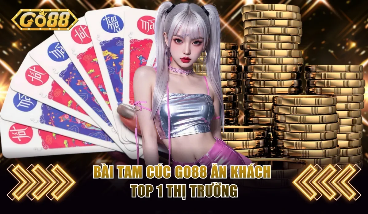 Cách Chơi Bài Tam Cúc GO88 - Chia Sẻ Luật Đánh Từ A Đến Z 2 Bài Tam Cúc GO88 ăn khách top 1 thị trường
